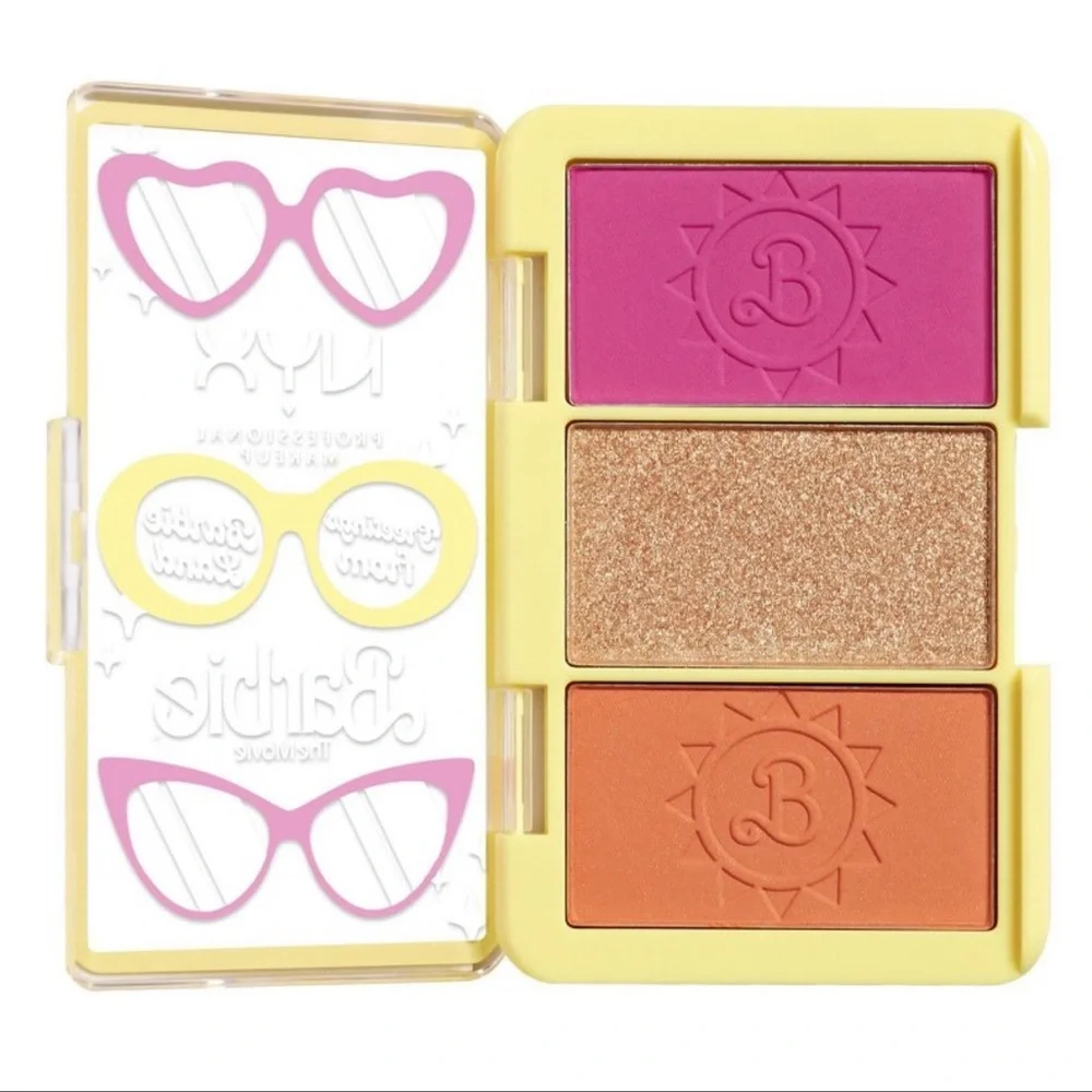 NYX Barbie Movie Mini Cheek Face Palette